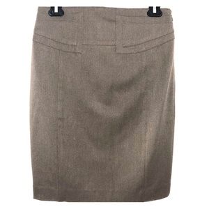 Express Olive Pencil Skirt
